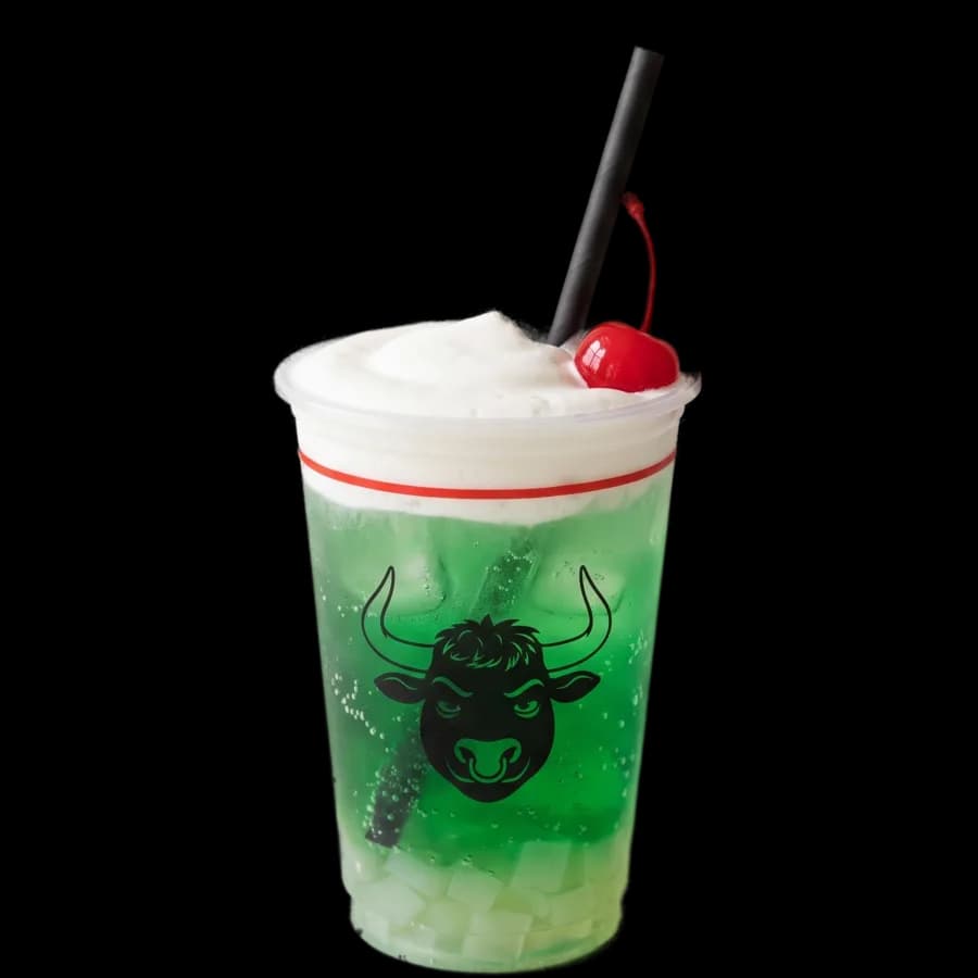Salted Melon Cream Soda